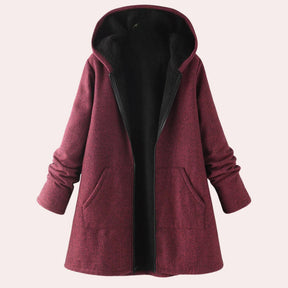 Women's Casual Warm Hooded Jacket