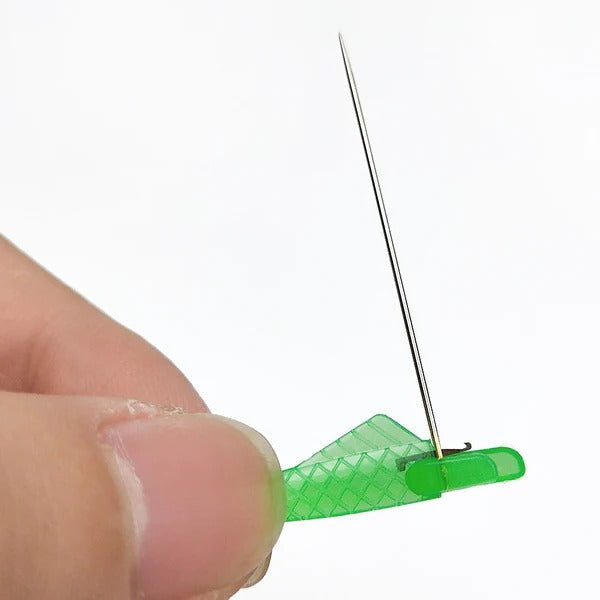 Passador de Linha Fácil - Passador de Linha para Máquina de Costura Tipo Peixe