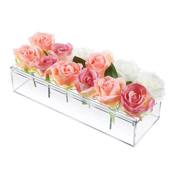Clear Acrylic Flower Vase