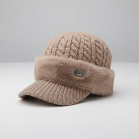 Gorro de Inverno Estilo Trapper com Proteção de Orelhas, À Prova de Vento e Forro de Pelúcia