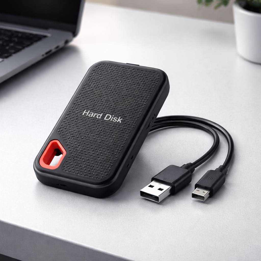 External Hard Drive Portable SSD High-Speed Data Storage