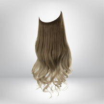 Hair Extensions Natural Wavy Human Hair Clip-In Long Volume Set