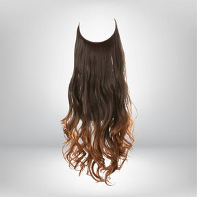 Hair Extensions Natural Wavy Human Hair Clip-In Long Volume Set