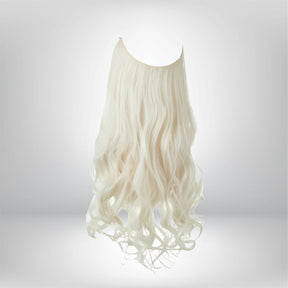 Hair Extensions Natural Wavy Human Hair Clip-In Long Volume Set