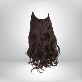 Hair Extensions Natural Wavy Human Hair Clip-In Long Volume Set