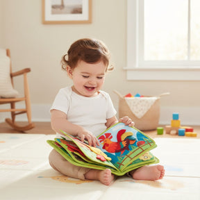 Livro Infantil Interativo Fazenda Montessori
