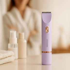 Depilador Elétrico Feminino à Prova D'água para Pele Sensível e Linha do Biquíni