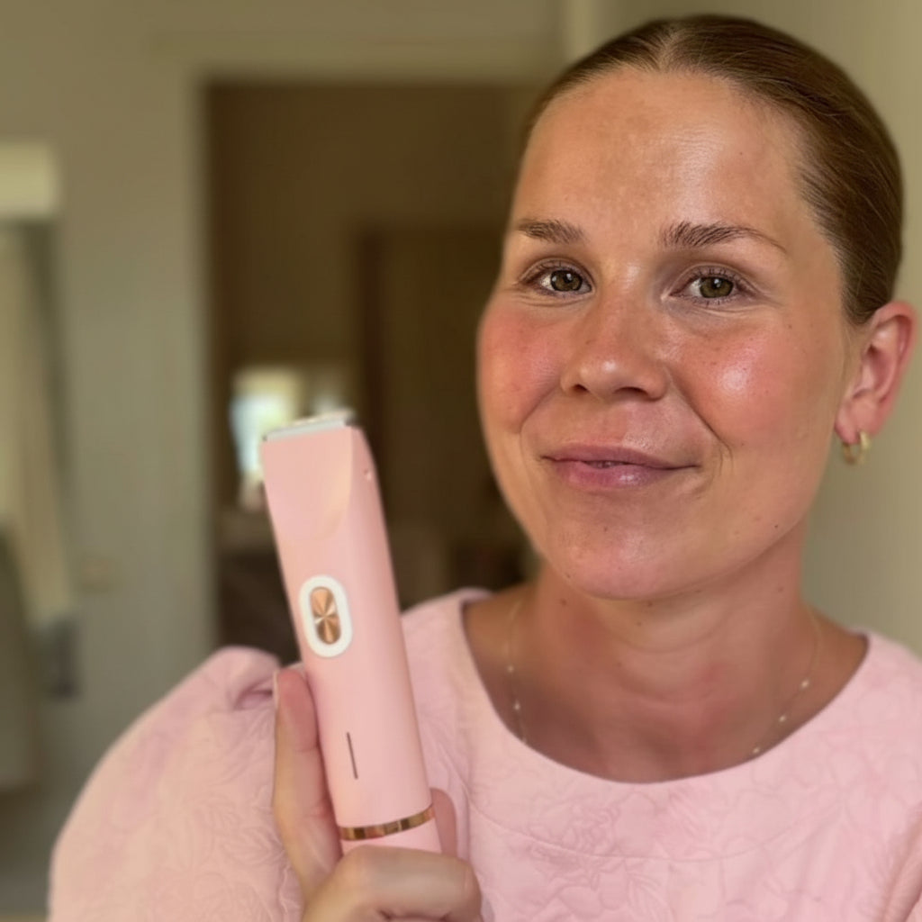 Depilador Elétrico Feminino à Prova D'água para Pele Sensível e Linha do Biquíni
