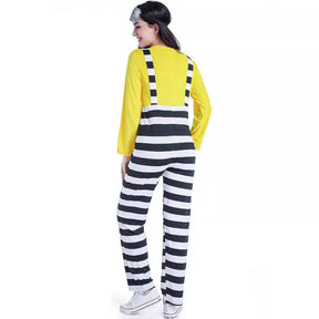 Conjunto de Fantasia de Macacão com Personagens Combinando para Adultos
