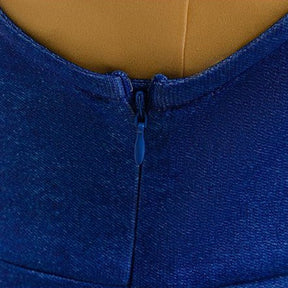 Fantasia Infantil de Camisa Amarela e Jardineira Azul