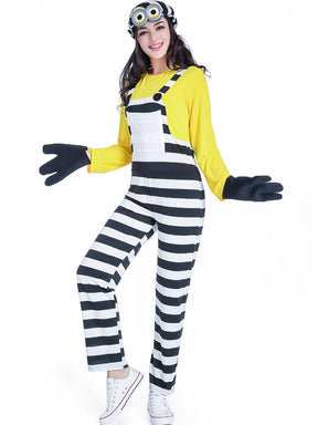Conjunto de Fantasia de Macacão com Personagens Combinando para Adultos