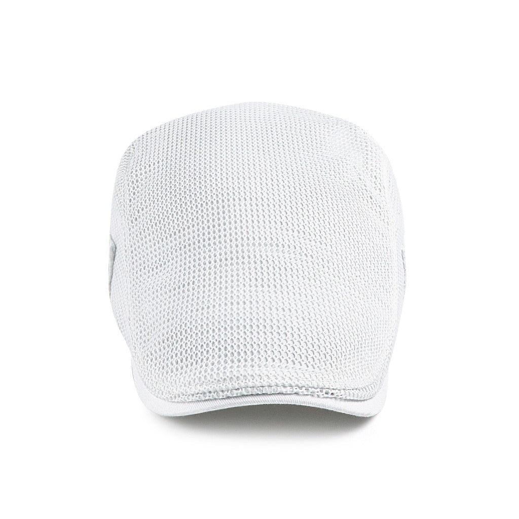 Boina Masculina de Tela Respirável - Boné Casual Leve e Ajustável