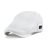 Boina Masculina de Tela Respirável - Boné Casual Leve e Ajustável