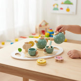 Conjunto de Chá Infantil Brinquedo para Habilidades Motoras Finas Atividade de Recreação