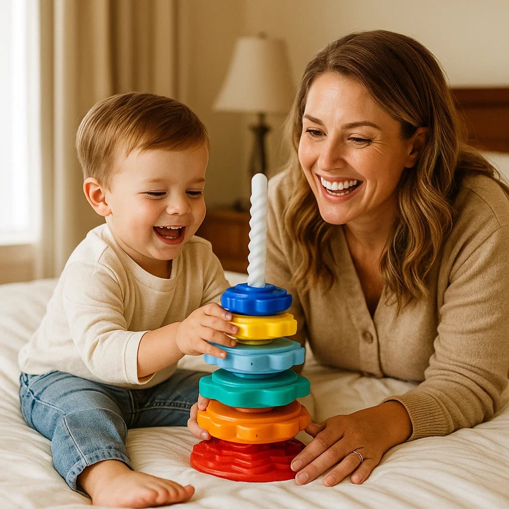 Brinquedo Educativo Infantil de Cores Vibrantes