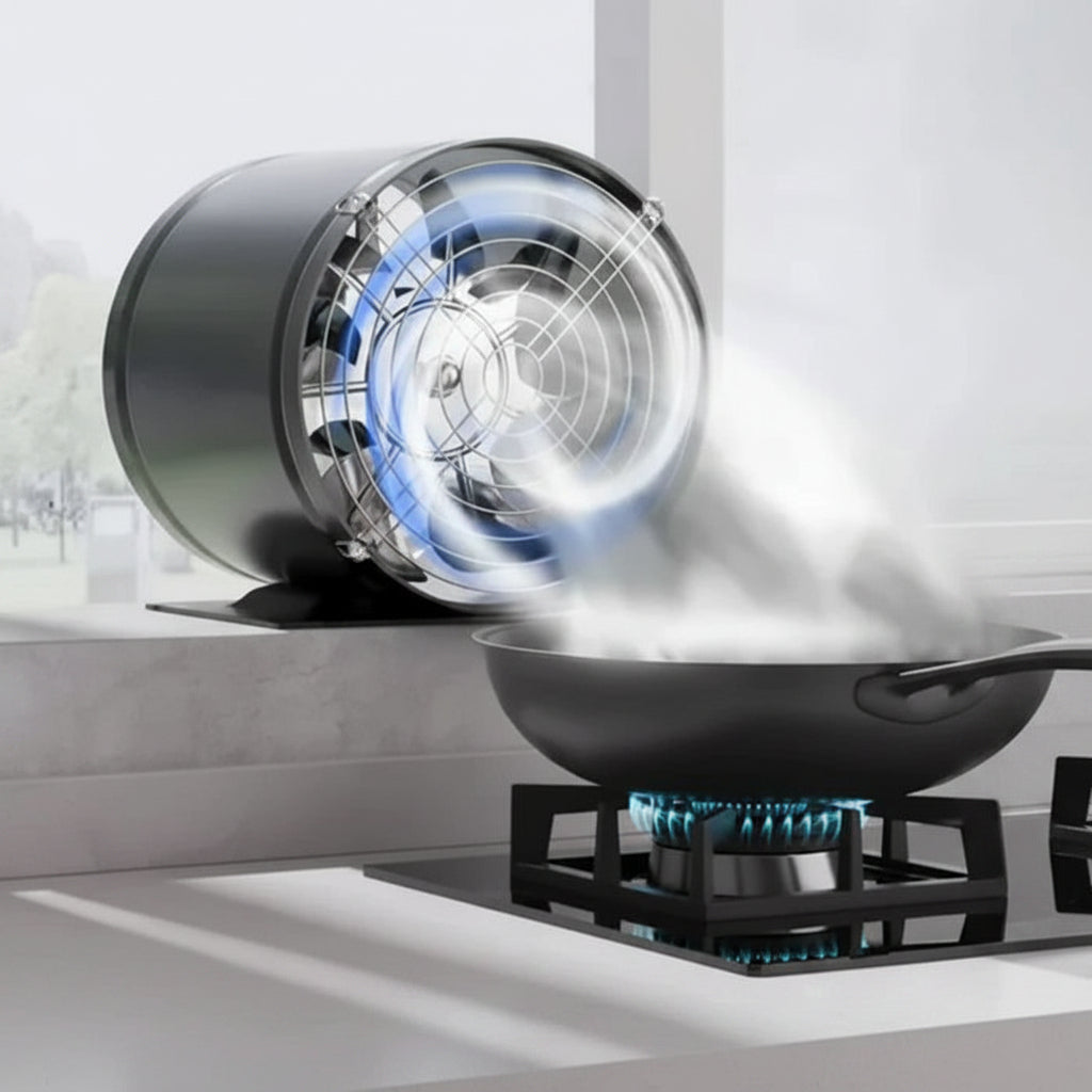 Exaustor de Cozinha com Design Compacto