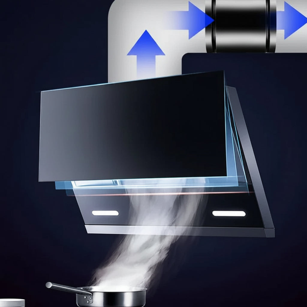 Exaustor de Cozinha com Design Compacto
