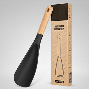 Espátula de Silicone para Cozinha Colher de Cozinhar Design Sem Emendas