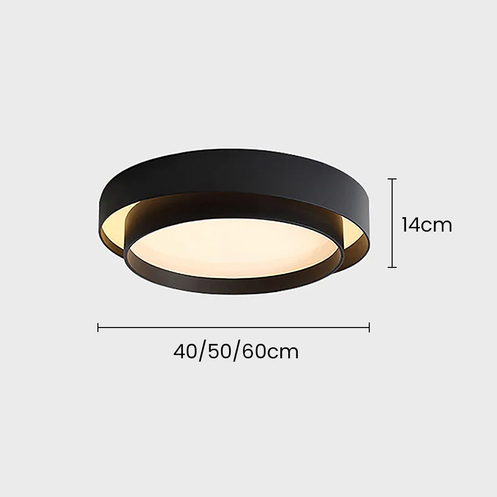 Nordic Round LED Ceiling Light | Modern Minimalist Design