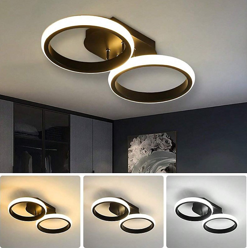 Luminária de Teto LED Moderna | Design Contemporâneo Elegante
