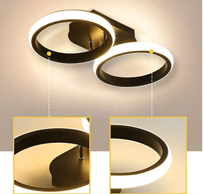 Luminária de Teto LED Moderna | Design Contemporâneo Elegante