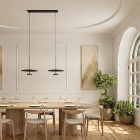 Luminária de Teto LED Pendente com Design de Iluminação Indireta