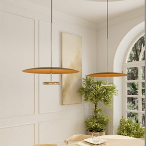 Luminária de Teto LED Pendente com Design de Iluminação Indireta