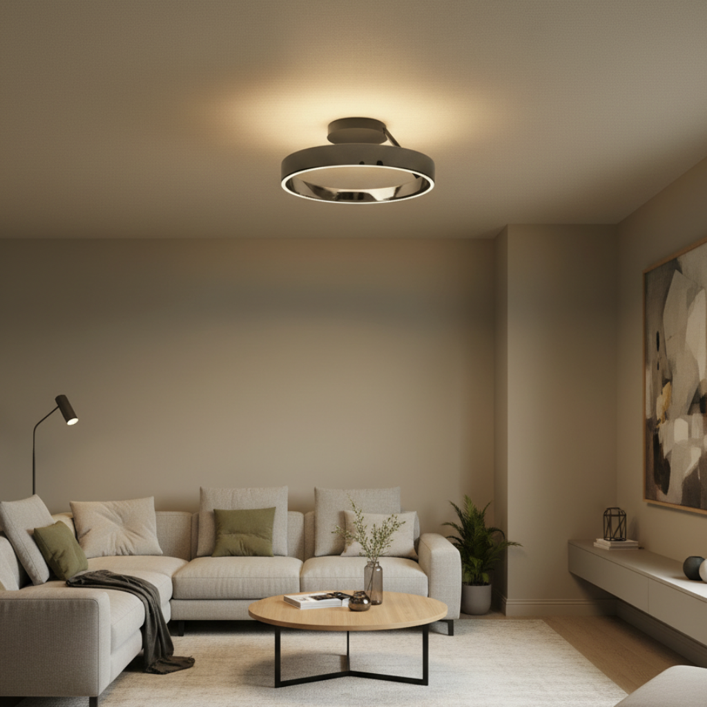 Plafon LED de Embutir Redondo