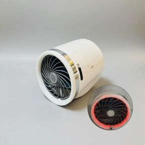 Ventilador Portátil com Luzes LED e Bolsas de Gelo para Resfriar o Ambiente