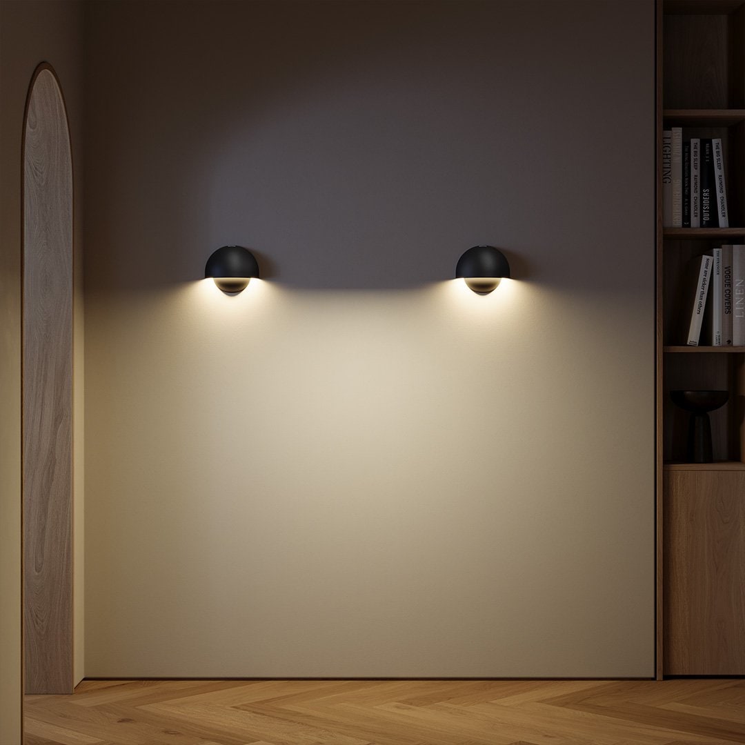 Arandela de LED a Bateria com Iluminação Branco Quente