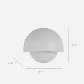 Arandela de LED a Bateria com Iluminação Branco Quente