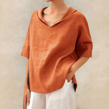 Women's Blouse V Neck Casual Summer Top