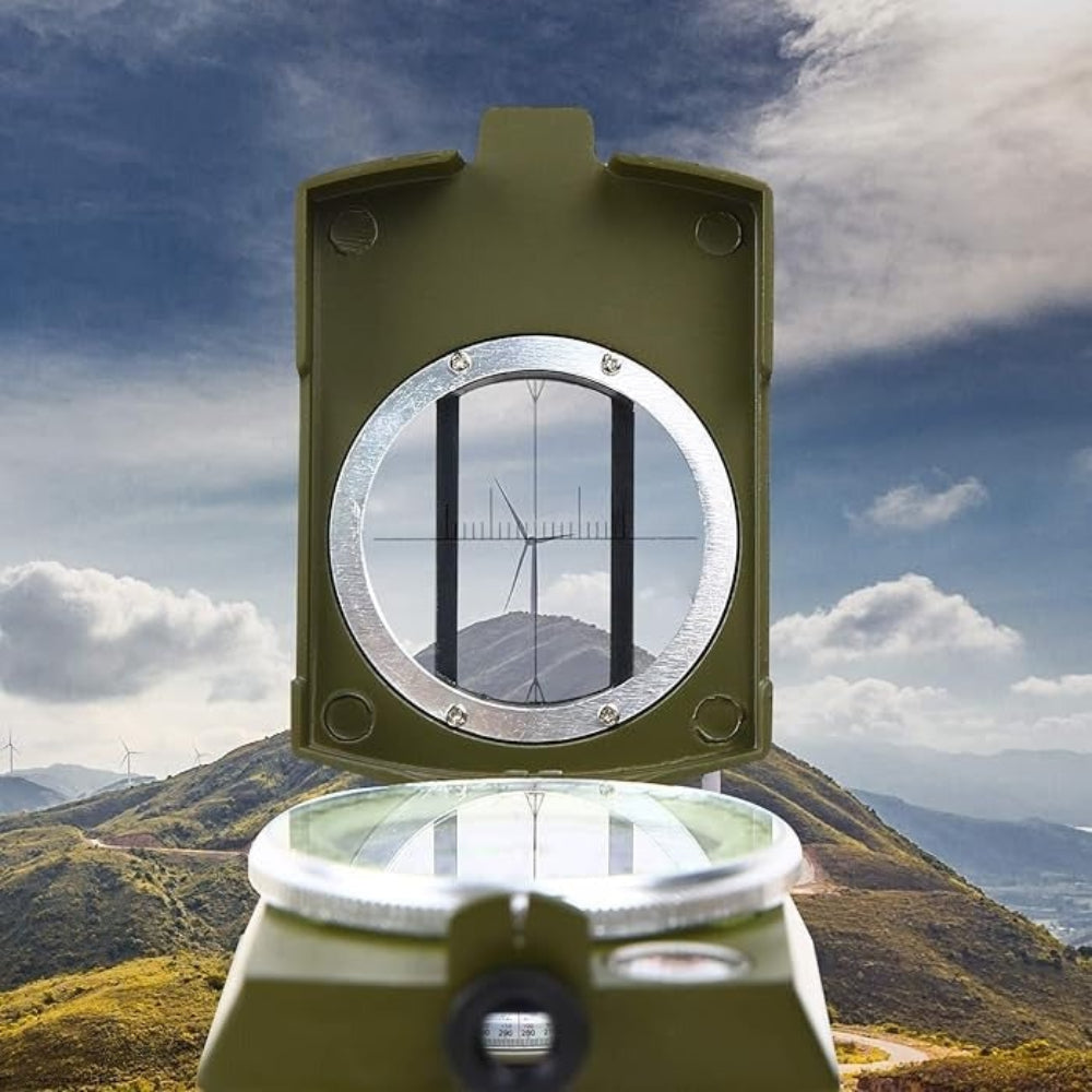 Bússola Lensática, Ferramenta Portátil de Navegação para Trilha e Atividades ao Ar Livre