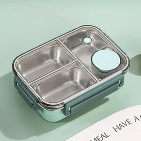 Bento Lunch Boxes – Stainless Steel Leakproof with Compartments