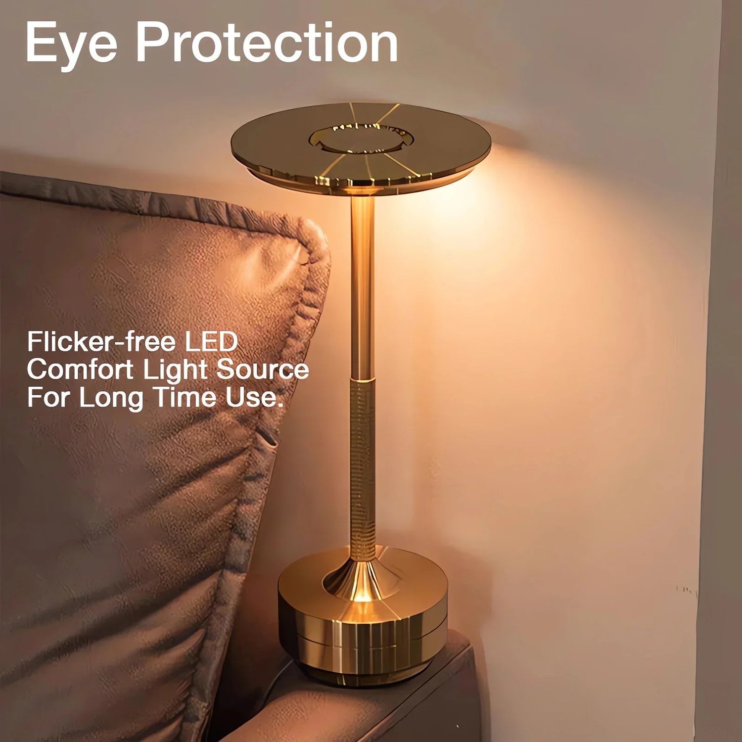 Cable-Free Rechargeable Modern Aura Table Lamp