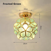 Luminária de Teto Nordic Petal | Luz Elegante para Corredor e Quarto