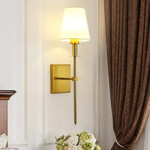 Arandela de Parede LED Elegância Nórdica | Iluminação Moderna para Quarto e Sala de Estar