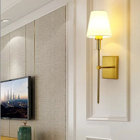 Arandela de Parede LED Elegância Nórdica | Iluminação Moderna para Quarto e Sala de Estar