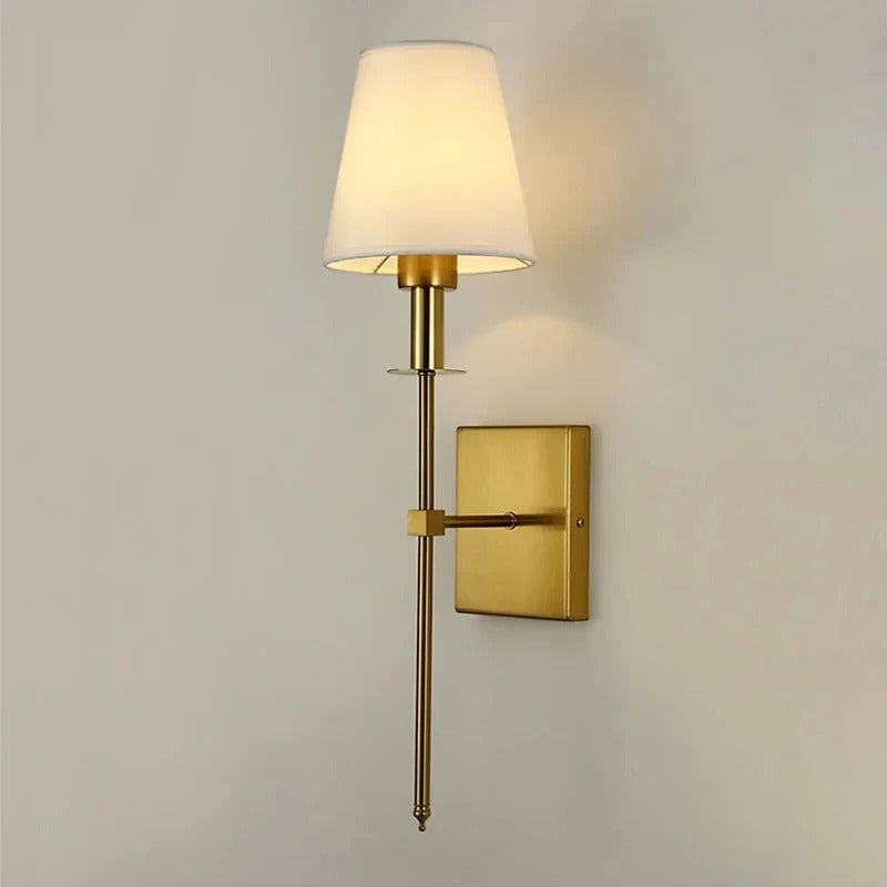 Arandela de Parede LED Elegância Nórdica | Iluminação Moderna para Quarto e Sala de Estar