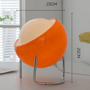 Luminária de Mesa Bauhaus de Vidro | Design Nórdico Retrô