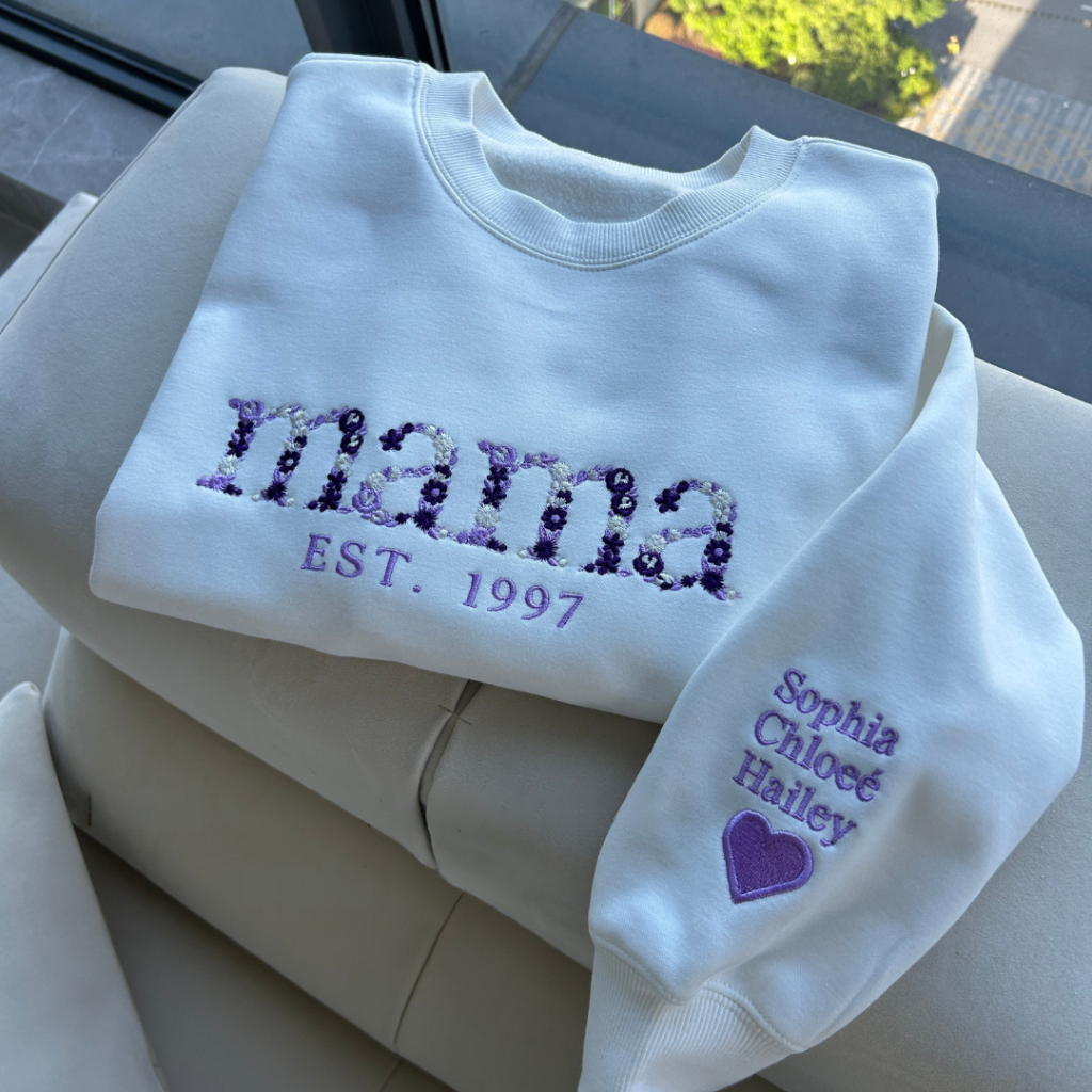 Moletom de Presente de Dia das Mães Blusa Casual para Mãe