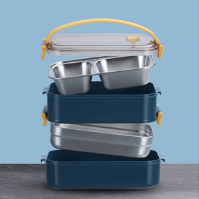 Recipiente Térmico para Alimentos com Design Isolado para Preparo e Transporte de Refeições