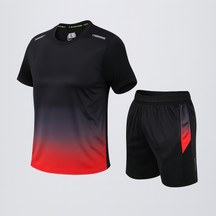 Roupas Esportivas Masculinas com Absorção de Umidade | Conjunto de Sportswear