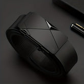 Cinto Masculino Ajustável e Elegante | Fivela Automática