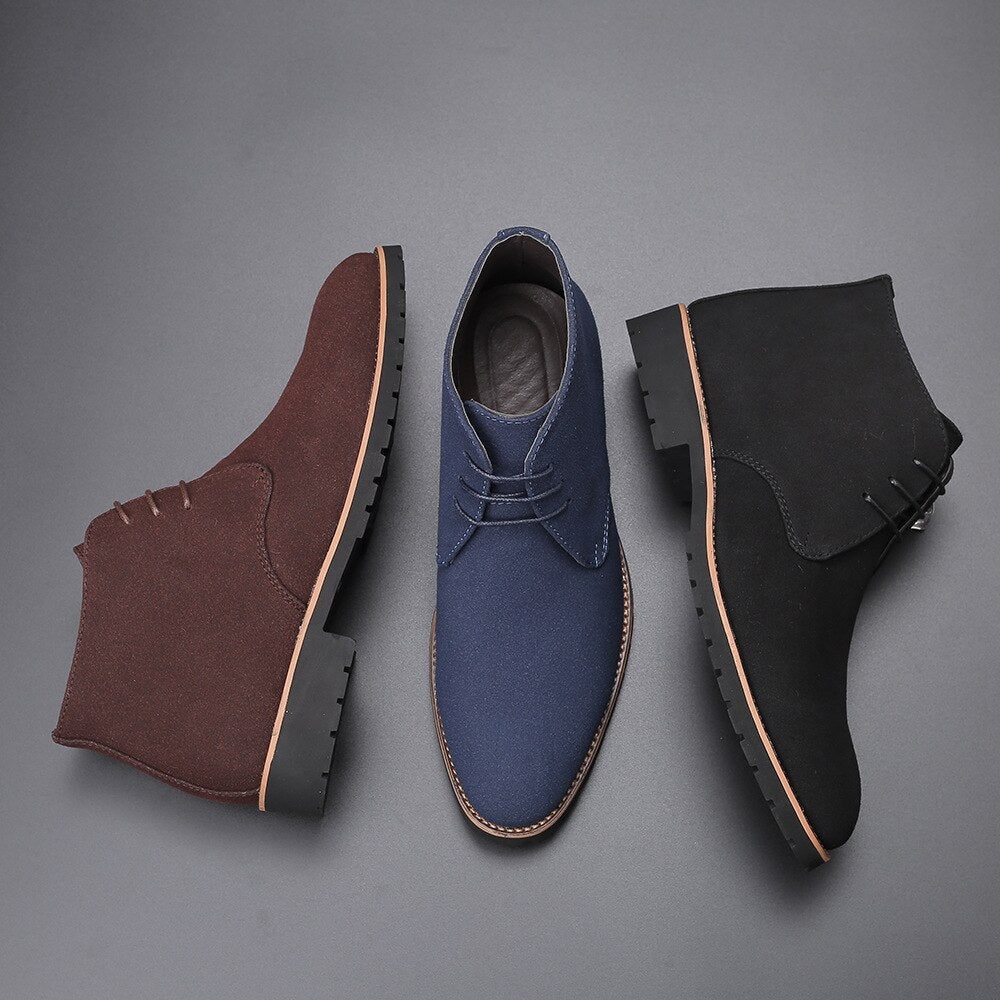 Bota Masculina Cano Curto Slip-On | Calçado Casual