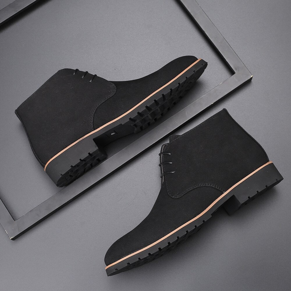 Bota Masculina Cano Curto Slip-On | Calçado Casual