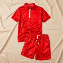 Conjunto Masculino Casual de Verão Corte Moderno | Conjunto de Verão