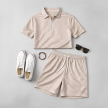 Conjunto Masculino Casual de Verão Corte Moderno | Conjunto de Verão