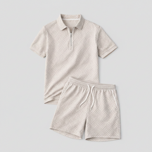Conjunto Masculino Casual de Verão Corte Moderno | Conjunto de Verão