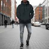 Moletom Masculino Oversized de Manga Longa | Casual